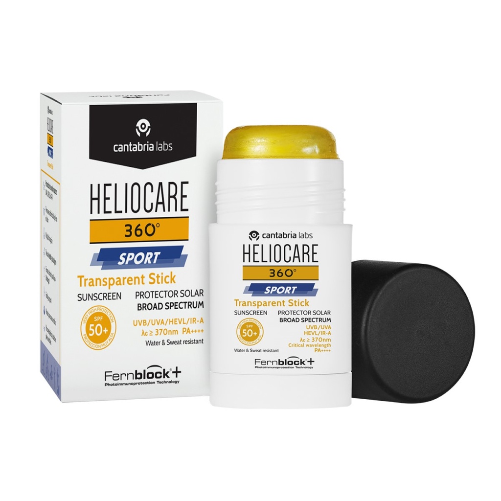 CANTABRIA/ HELIOCARE 360 SPORT TRANSPARENT STICK 25G