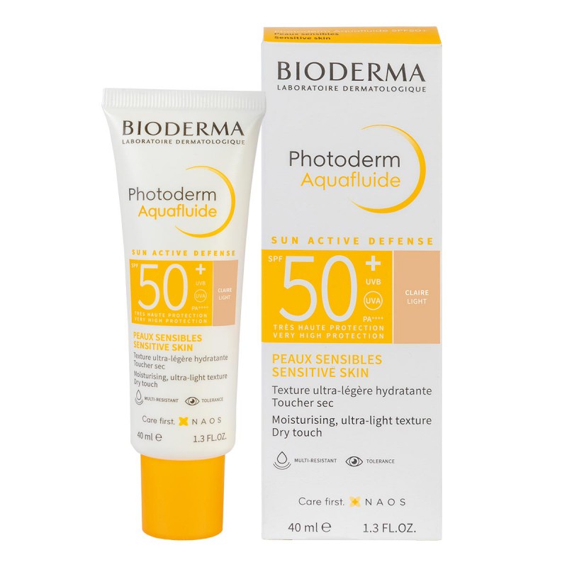 BIODERMA/ PHOTODERM MAX AQUAFLUIDO TONO CLARO SPF50+ 40ML