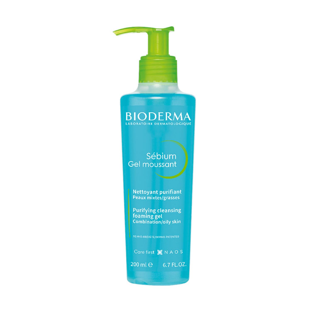 BIODERMA/ BIODERMA SÉBIUM GEL MOUSSANT 200ML PUMP