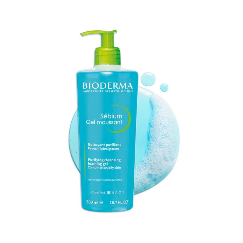 BIODERMA/ BIODERMASÉBIUM GEL MOUSSANT 500ML