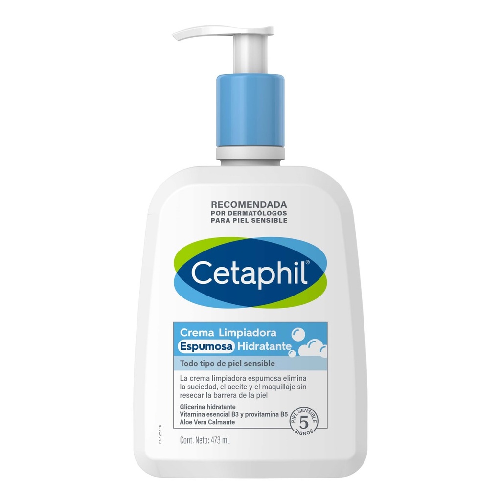 CETAPHIL/ CREMA LIMP ESPUMOSA HIDRATANTE 473ML