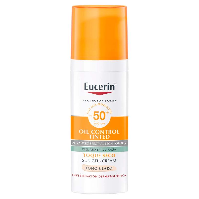 EUCERIN/ SUN FACE OIL CONTROL TONO CLARO 50+ 50ML