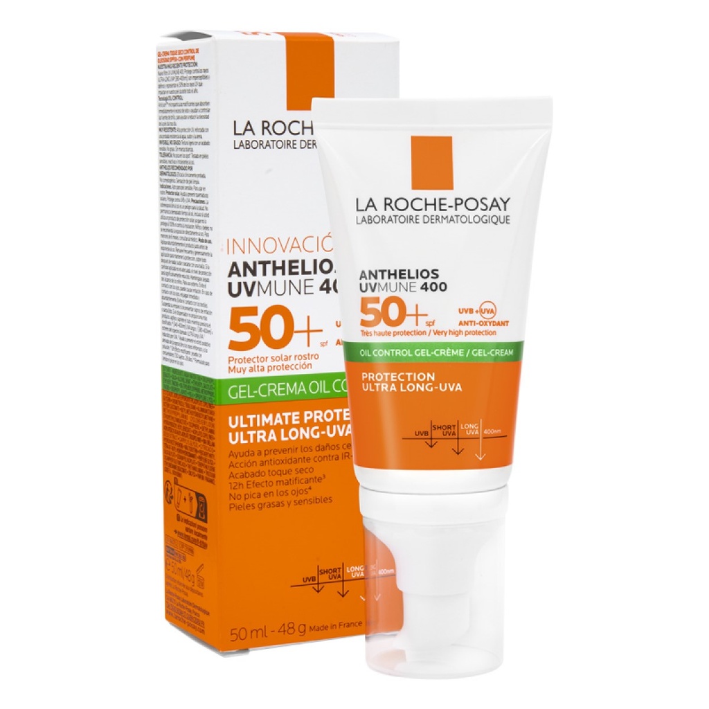 LA ROCHE-POSAY / ANTHELIOS GEL CREMA TOQUE SECO FPS-50 50ML