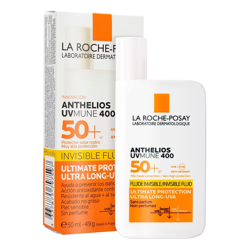 LA ROCHE-POSAY / ANTHELIOS UV MUNE 400 FLUIDO INVISIBLE FPS50+ 50ML