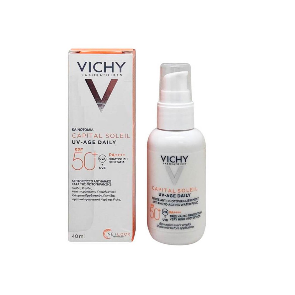 VICHY / CAPITAL SOLEIL UV-AGE FPS50 CON COLOR 40ML