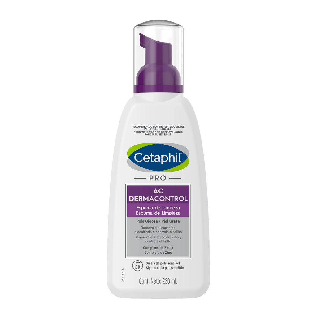 CETAPHIL/ PRO Ac CALM CONTROL ESPUMA DE LIMPIEZA 236ML