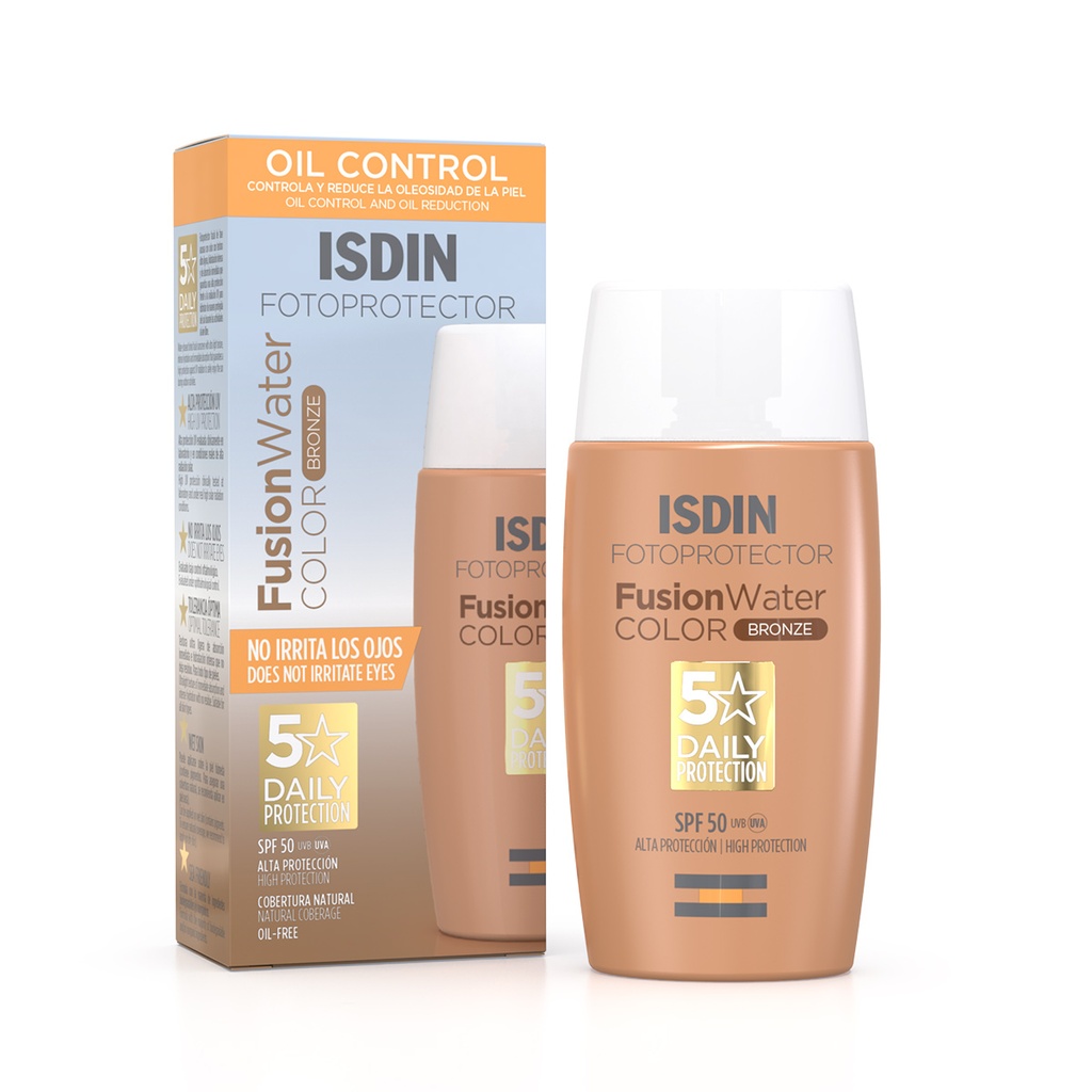 ISDIN / FOTOPROTECTOR ISDIN SPF 50 FUSION WATER COLOR BRONZE  50 ML