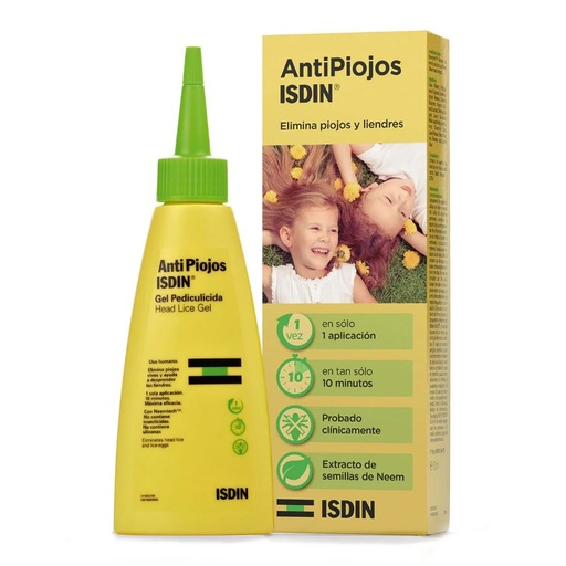 [8429420108493] ISDIN / ANTIPIOJOS FCO. GEL PEDICULICIDA 100ML