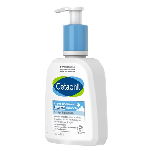 [3499320015622] CETAPHIL/ CREMA LIMP ESPUMOSA HIDRATANTE 237ML