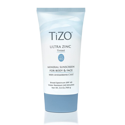 TIZO BODY & FACE ULTRA ZINC SPF 40 CON COLOR 100GR 3.5 OZ