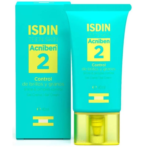 [8470003245920] ISDIN / ACNIBEN CONTROL DE BRILLOS Y GRANOS GEL CREMA FACIAL 40ML