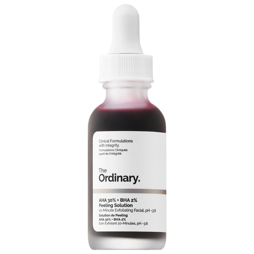 THE ORDINARY/ AHA 30% + BHA 2% PEELING SOLUTION